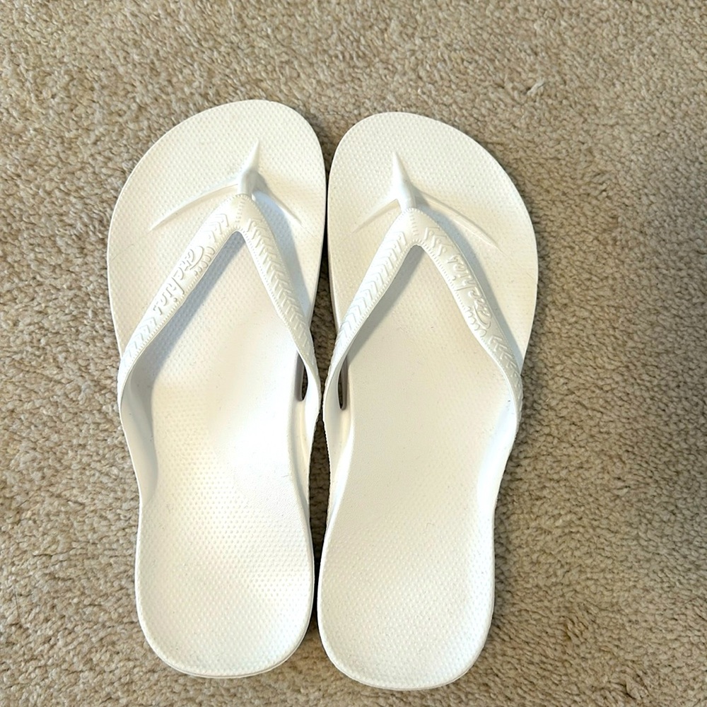 Archie’s flip flops